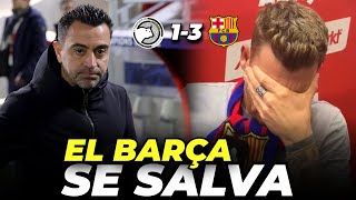 🧐El BARÇA se SALVA  UNIONISTAS 13 FC BARCELONA [upl. by Ylatan]