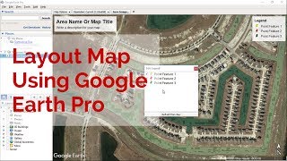 How to Create Layout Map Using Google Earth Pro [upl. by Niveek191]