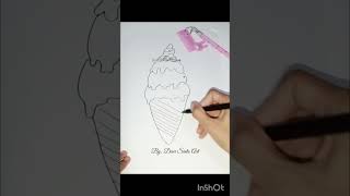 CARA MENGGAMBAR ES KRIM UNICORN PART 2 [upl. by Donovan]