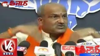 BJP Leader Channabasappa Threatens To Behead Karnataka CM If He Eats Beef  Teenmaar News [upl. by Gibrian]