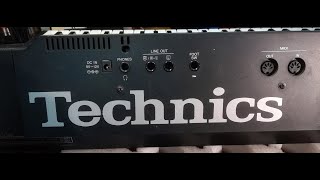 Technics KN 200 sound demonstration [upl. by Wolfy]