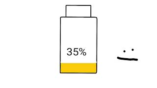 Low battery 100 to 0 animation  battery lowering extended [upl. by Eastlake992]