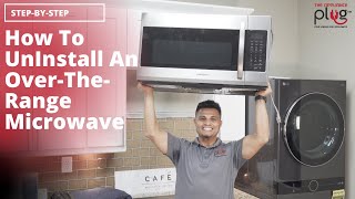 How To Uninstall Your OverTheRange Microwave  Step by Step [upl. by Clarkin]