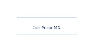 Meet Jose Prieto MD [upl. by Aranat]