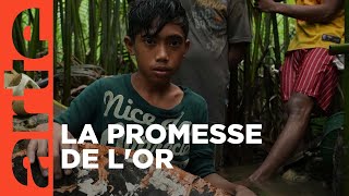 Philippines  les petits forçats de l’or  ARTE Reportage [upl. by Silin]