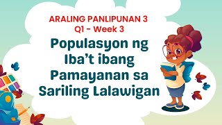 POPULASYON NG IBATIBANG PAMAYANAN SA LALAWIGAN [upl. by Hoenack]