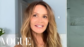 Supermodel Elle Macphersons Beauty Routine  Beauty Secrets  Vogue [upl. by Wendelin930]