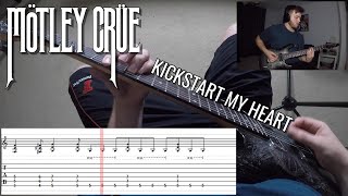 Mötley Crüe  Kickstart My Heart Intro  One Minute Guitar Lesson  PoVTab [upl. by Laura]