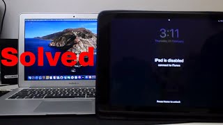 How to Fix iPad is Disable Connect to iTunes in 2021 [upl. by Edward]