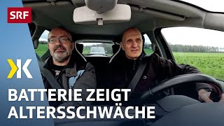 Elektroauto Wenn der volle Akku nur für 100 Kilometer reicht  2023  Kassensturz  SRF [upl. by Oiramel654]