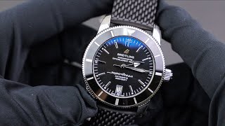 Breitling Superocean Heritage II 42 AB2010121B1S1 Unboxing  Macro Presentation [upl. by Granville]