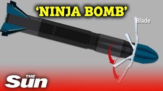 US develops secret ‘ninja’ bomb R9X missile full of blades that shred militants alive [upl. by Charbonnier]