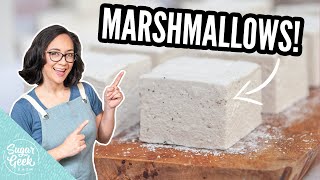 The Best Homemade Marshmallow Recipe [upl. by Kippie]