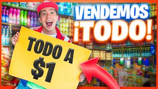 PUSIMOS UNA TIENDA Y VENDIMOS TODO A 1 PESO [upl. by Oigolue]