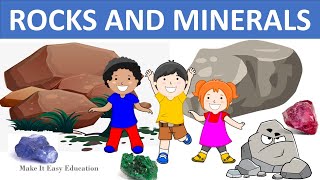 ROCKS AND MINERALS  SCIENCE VIDEO FOR KIDS [upl. by Dripps]