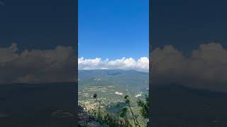 Clouds forming over mountains of Montseny timelapse nature shorts [upl. by Yerfoeg]