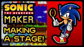 Sonic The Hedgehog Maker  Making A Stage 1080p60fps [upl. by Ecertap425]