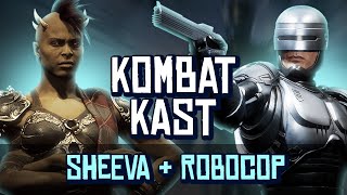 SHEEVA E ROBOCOP  BORA VER O GAMEPLAY Kombat Kast [upl. by Clayson]