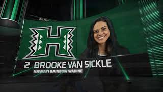 Wahine Volleyball Game Recap vs UC Davis 102019 [upl. by Joyce]