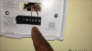 2Wire Installation for Honeywell Thermostat [upl. by Cheung]