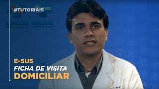 eSUS Preenchimento da Ficha de Visita Domiciliar [upl. by Eldredge275]