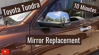 Replace Toyota Tundra Mirror 4K [upl. by Dor]