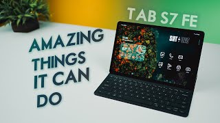 Galaxy Tab S7 FE  More Features Than You Know [upl. by Leor]