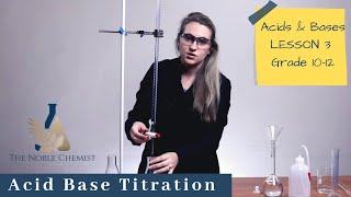 Acid Base Titration With Bromothymol Blue [upl. by Nonek292]