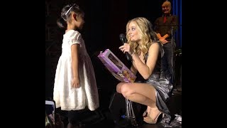 Jackie Evancho amp Lily at Tucson AZ  JAN 10 2019 [upl. by Ahtela]