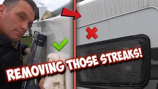 Caravan amp Motorhome Streaks Removing amp Getting them gone [upl. by Amero]