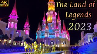 The Land of Legends 2023 Antalya Turkey 🇹🇷  4K  Walking Tour [upl. by Adria]