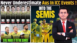 AUS vs AFG Steve Smith led Australia becomes first team from Group B to qualify for semis of CT [upl. by Acinot]