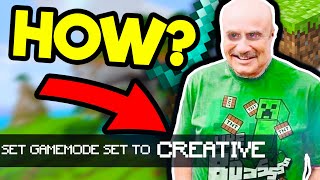 How to Change from Survival Mode to Creative Mode in Minecraft 1204 1194 1193 [upl. by Akeem]