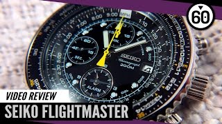 Seiko Flightmaster SNA411 Review – 60CLICKS [upl. by Shep]