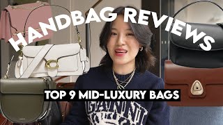 BEST MID RANGE LUXURY HANDBAGS 2023  Top 9 Small Handbags [upl. by Nire]