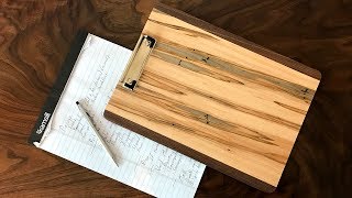 How To Make DIY Clipboards  Take Notes in Style [upl. by Nnawtna76]