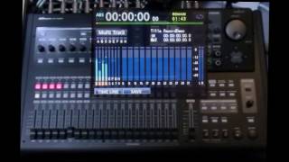 Tascam DP2432SD Tutorial 8A Recording [upl. by Nitniuq685]