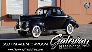 1940 Ford Deluxe Coupe For Sale  Gateway Classic Cars of Scottsdale 792 [upl. by Alejna]