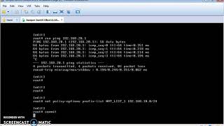 Basic NAT Juniper configuration [upl. by Enileuqaj]