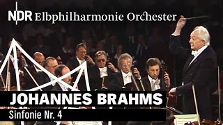 Brahms Sinfonie Nr 4 mit Günter Wand 1981  NDR Elbphilharmonie Orchester [upl. by Karli549]