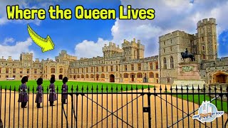 Windsor Castle England  A Walking Tour Inside Queen Elizabeths Castle [upl. by Germaine979]