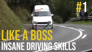 INSANE DRIVING SKILLS  LIKE A BOSS COMPILATION [upl. by Pinckney]