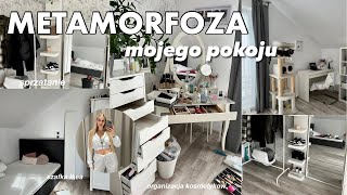 ogarnij ze mna pokoj mini metamorfoza haul ikea sprzatanie amp organizacja kosmetykow [upl. by Aleunamme]