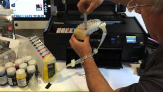 Epson SureColor P600 ProHD Continuous Ink System from Marrutt [upl. by Eniamrej]