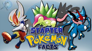 20 Starter Pokémon Facts [upl. by Conal396]