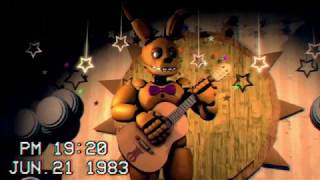 FNAF Spring Bonnie show tape Fredbears Family diner 1983 [upl. by Burkley]