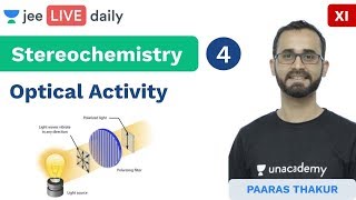 Optical Activity  Symmetry elements  Stereochemistry  JEE Chemistry  Paaras sir [upl. by Schlesinger]