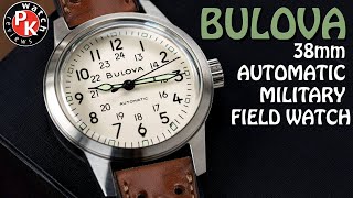 Bulova 38mm Automatic Field Watch Review 96A246 [upl. by Anaidni]