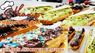 ECLAIRS ASSORTED FLAVORS [upl. by Baynebridge533]