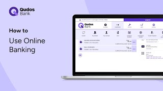 How to use Online Banking  Qudos Bank [upl. by Freeland]